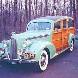 1940 Packard 120 Woodie
