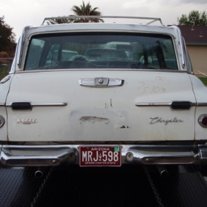 62 Chrysler Hard Top Wagon.