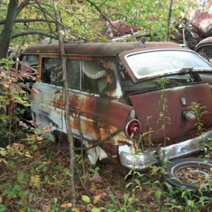 Rusty 55 Ford