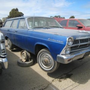 Junked Fairlane Wagon, And It Looks So Good Still