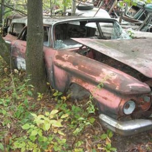 Rusty 61 Plymouth