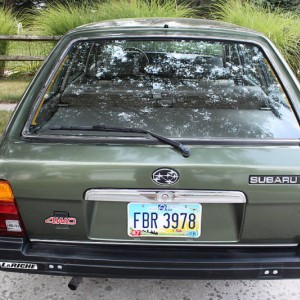 1983 Subaru Gl 1800 4wd Station Wagon