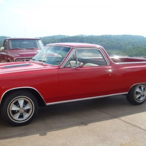 El Camino  And Chevy Pickup