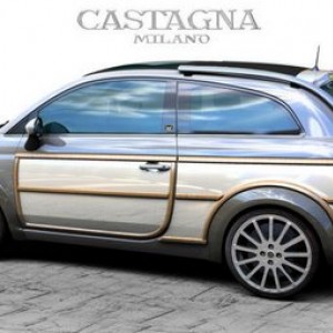 Newfiat500 Castagna Woodywagon