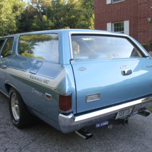 1969 Chevrolet Yenko Chevelle Greenbrier Station Wagon1