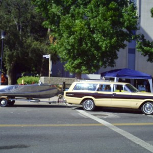 1956 Feathercraft & 1966 Ford Wagon