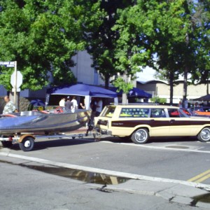 1956 Feathercraft & 1966 Ford Wagon 2