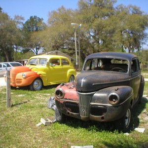 Two 1941 Ford 2-doors