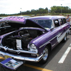 1956 Plymouth Custom Suburban wagon