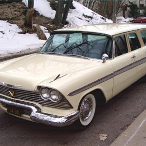 1958 Plymouth Sport Suburban Wagon